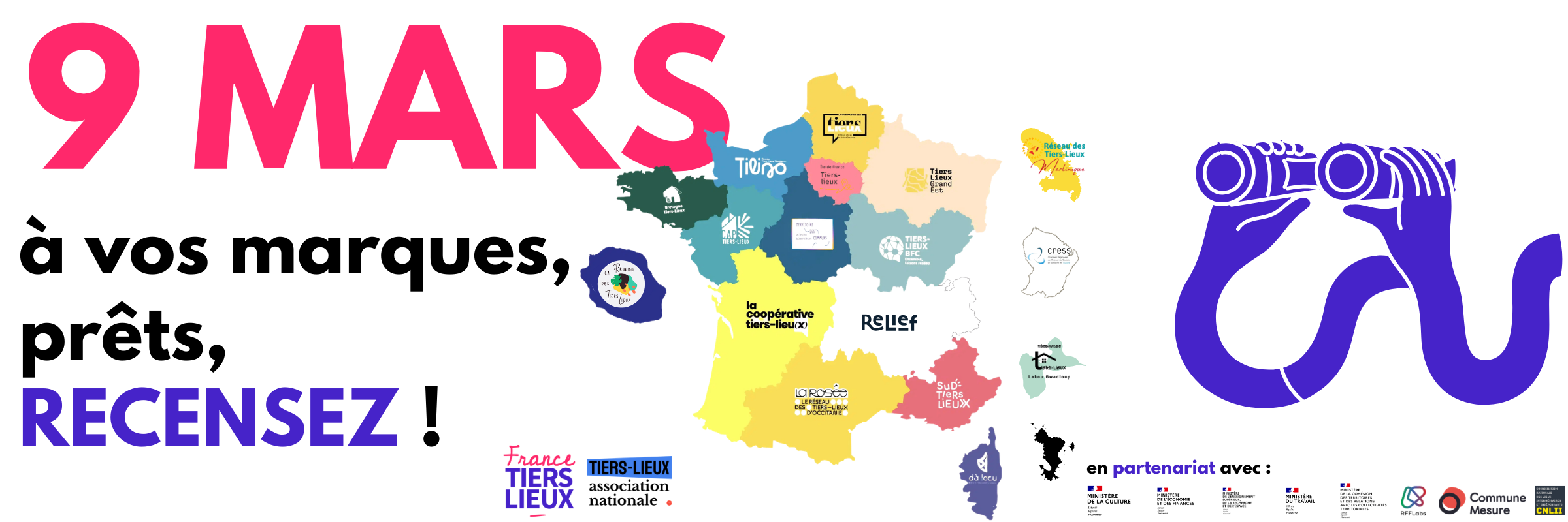 À vos marques, prêts, recensez !